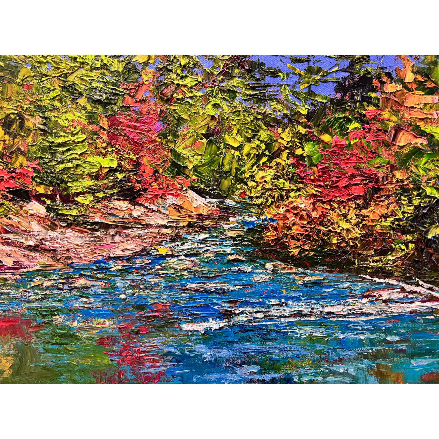 Cottage Life 24" x 36" - Petroff Gallery - Painting