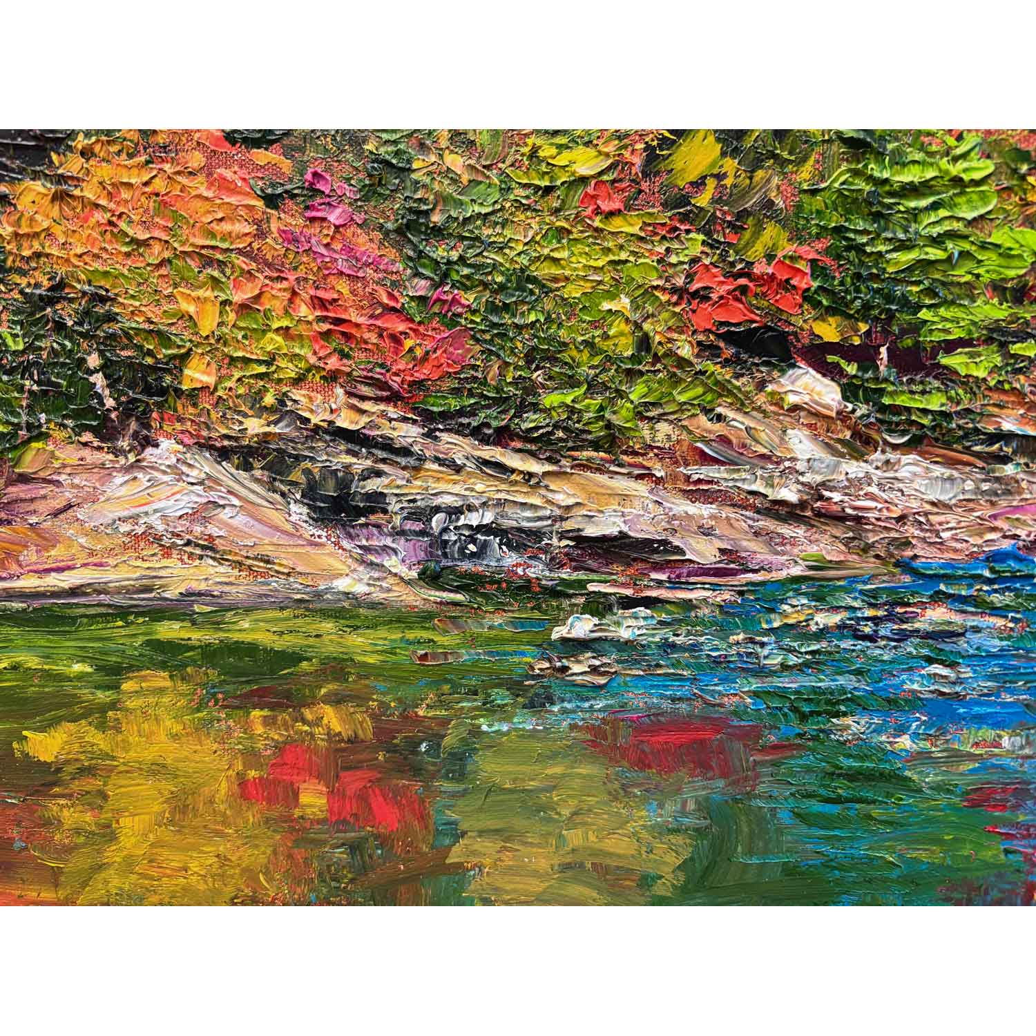 Cottage Life 24" x 36" - Petroff Gallery - Painting