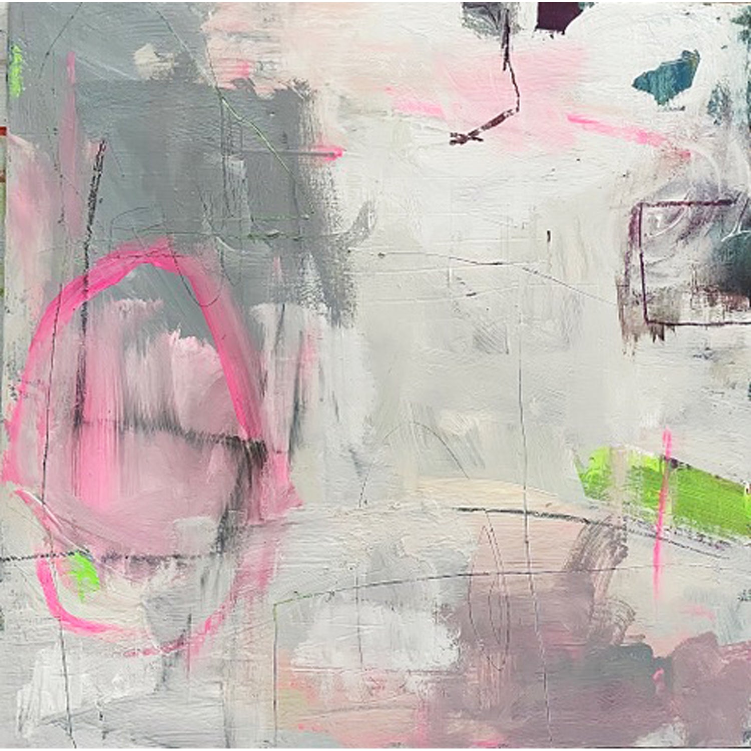 Cover Girls Don't Cry 15" x 15" - Petroff Gallery -  Painting