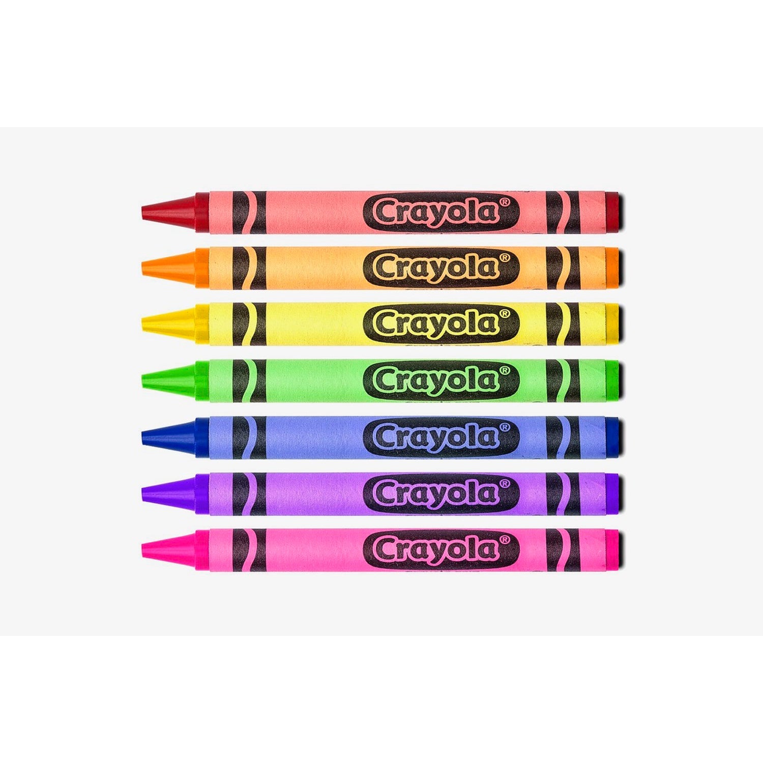 Crayola Rainbow 24" x 24" - Petroff Gallery -  - Cody Greco - Crayola Rainbow, 24" x 24"