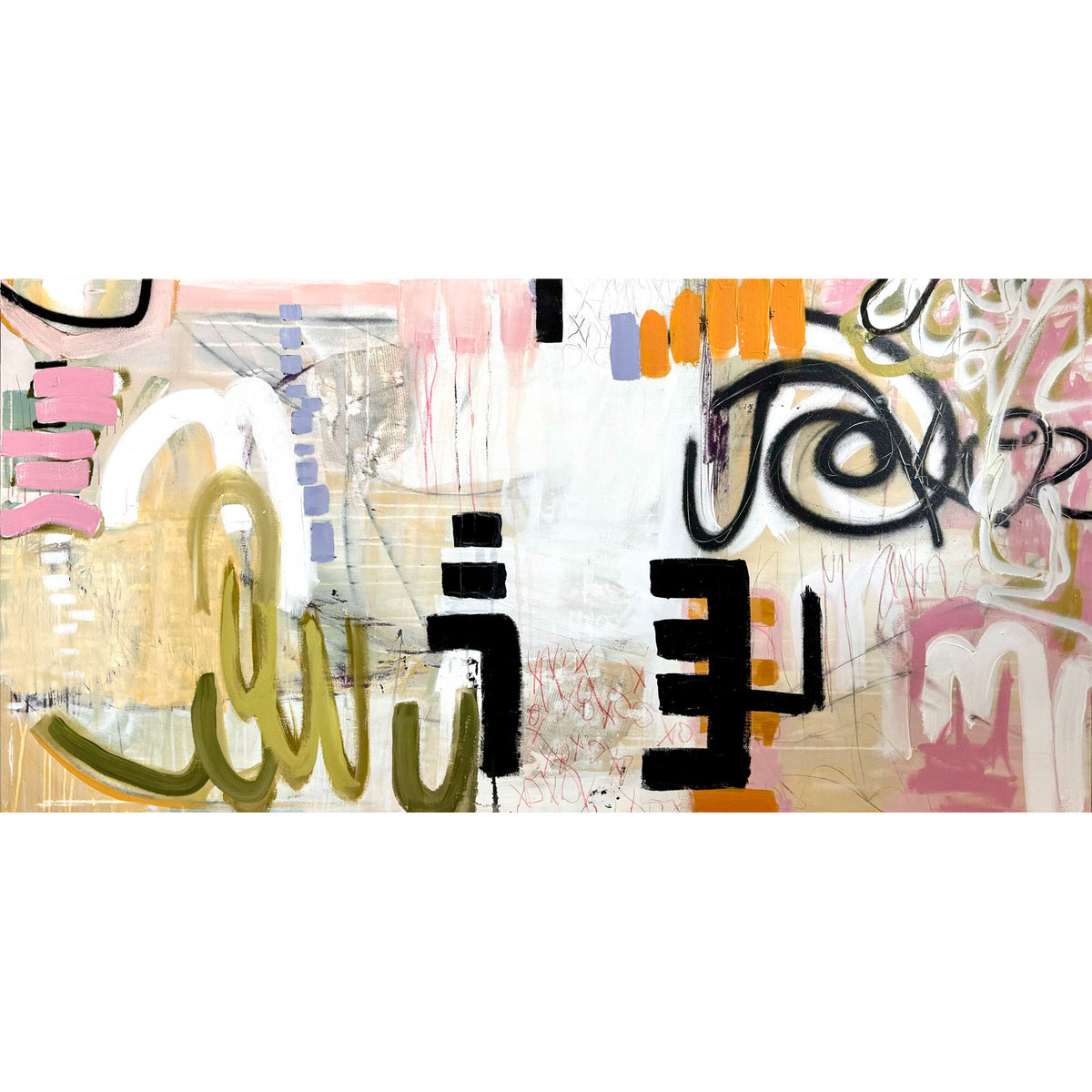 Suzanne Metz - Creating Tension, 30" x 60"