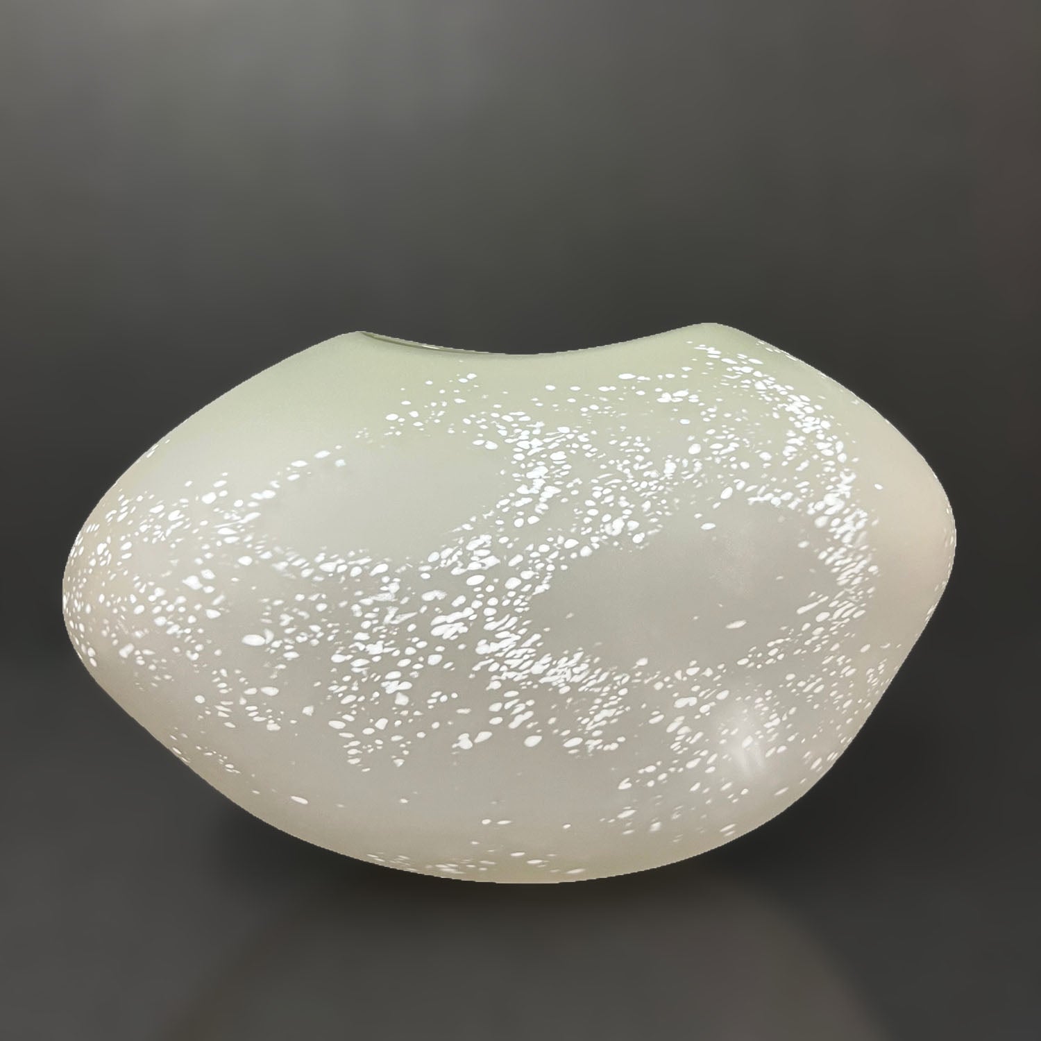 Cribby Vessel White on White - Petroff Gallery -  - Minna Koistinen - Cribby Vessel White on White