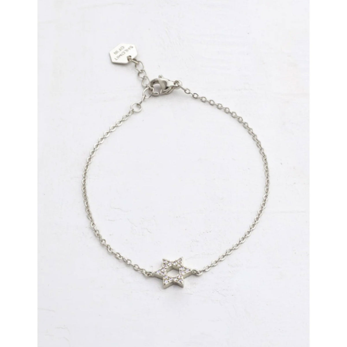 Crystal Star of David Bracelet Petroff Gallery 
