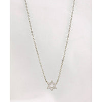 Crystal Star of David Necklace Petroff Gallery 