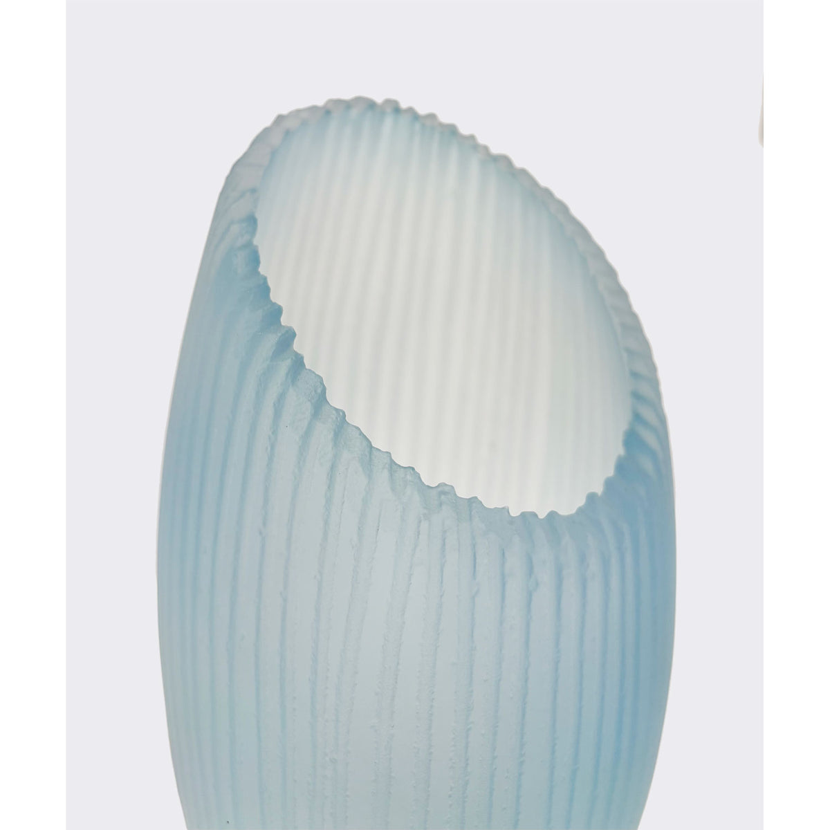 Aqua Peak Vase - Petroff Gallery - Glass Art