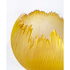 Aurora Yellow Orb 9" - Petroff Gallery - Glass Art