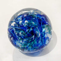 Ocean Paperweight - Petroff Gallery - Glass Art