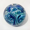 Ocean Paperweight - Petroff Gallery - Glass Art