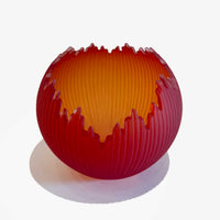 Cherry Orb 8" - Petroff Gallery - Glass Art