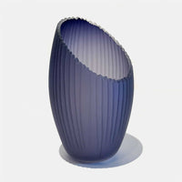 Small Violet Peak Vase - Petroff Gallery - Glass Art