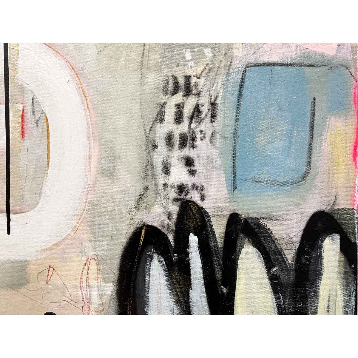 Dance With Me 72" x 72" Diptych - Petroff Gallery - Painting
