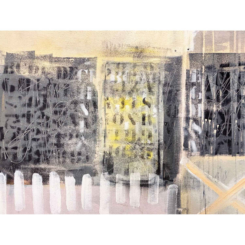 Dance With Me 72" x 72" Diptych - Petroff Gallery - Painting