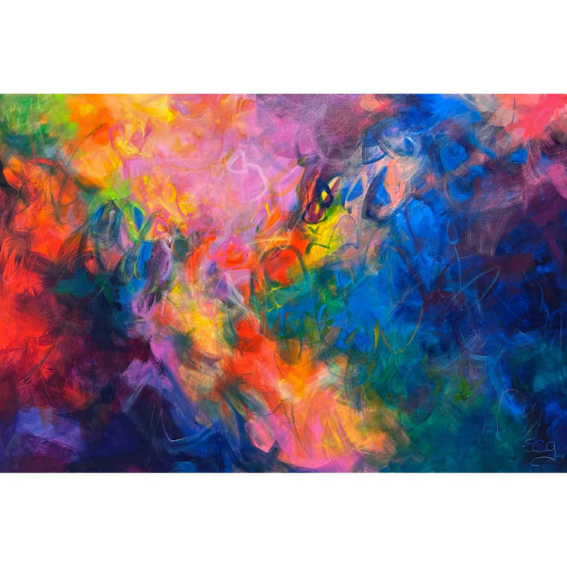 Dance At Sunset 40" x 60" - Petroff Gallery - Painting