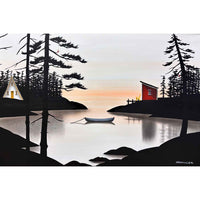 Dawn Greeter 24" x 36" - Petroff Gallery - Painting