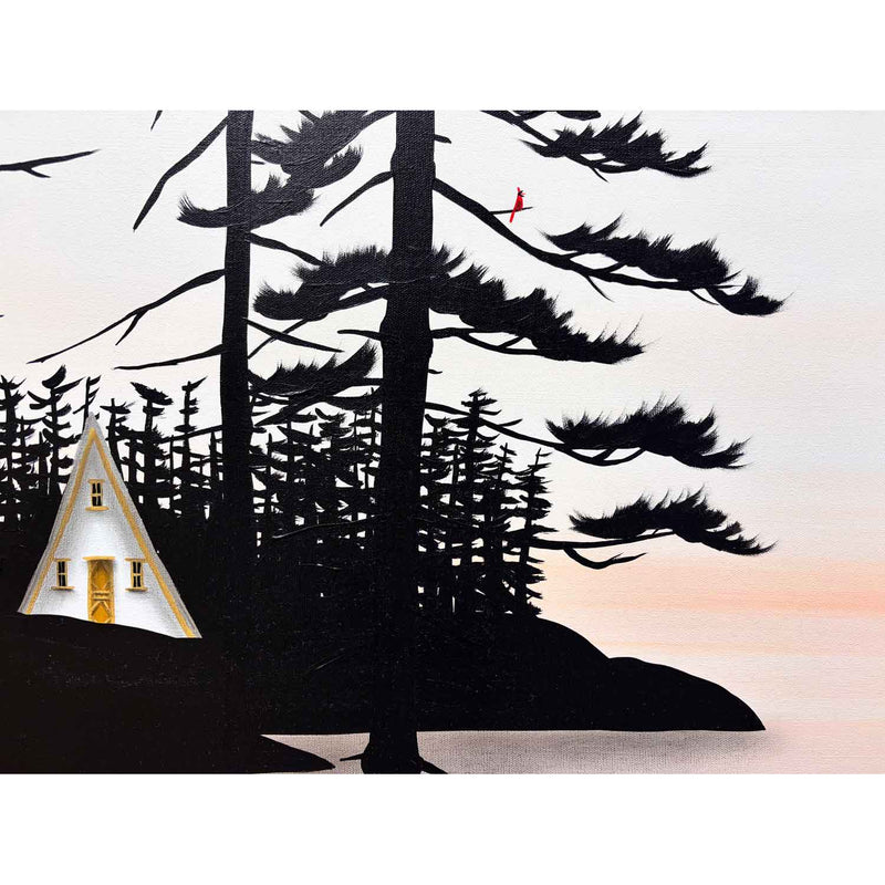 Dawn Greeter 24" x 36" - Petroff Gallery - Painting