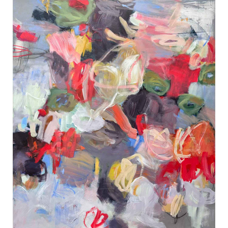 Delicate Arrangement 48" x 54" - Petroff Gallery - Painting