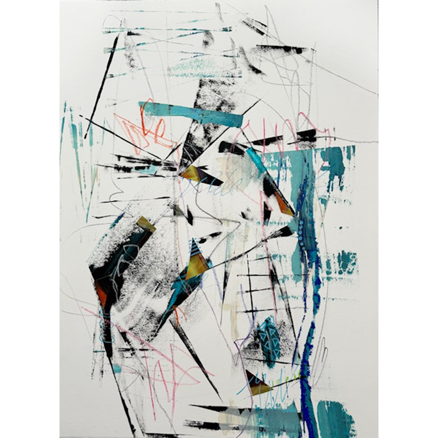 Directions 1 22" x 30" - Petroff Gallery -  - Rina Gottesman - Directions1 22x30