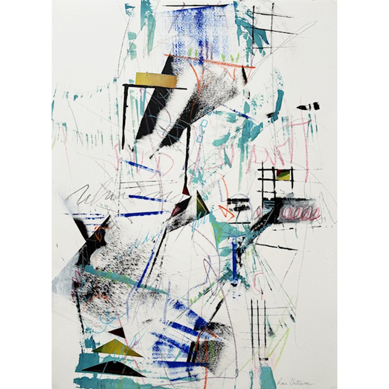 Directions 3 22" x 30" - Petroff Gallery -  - Rina Gottesman - Directions 3 22x30
