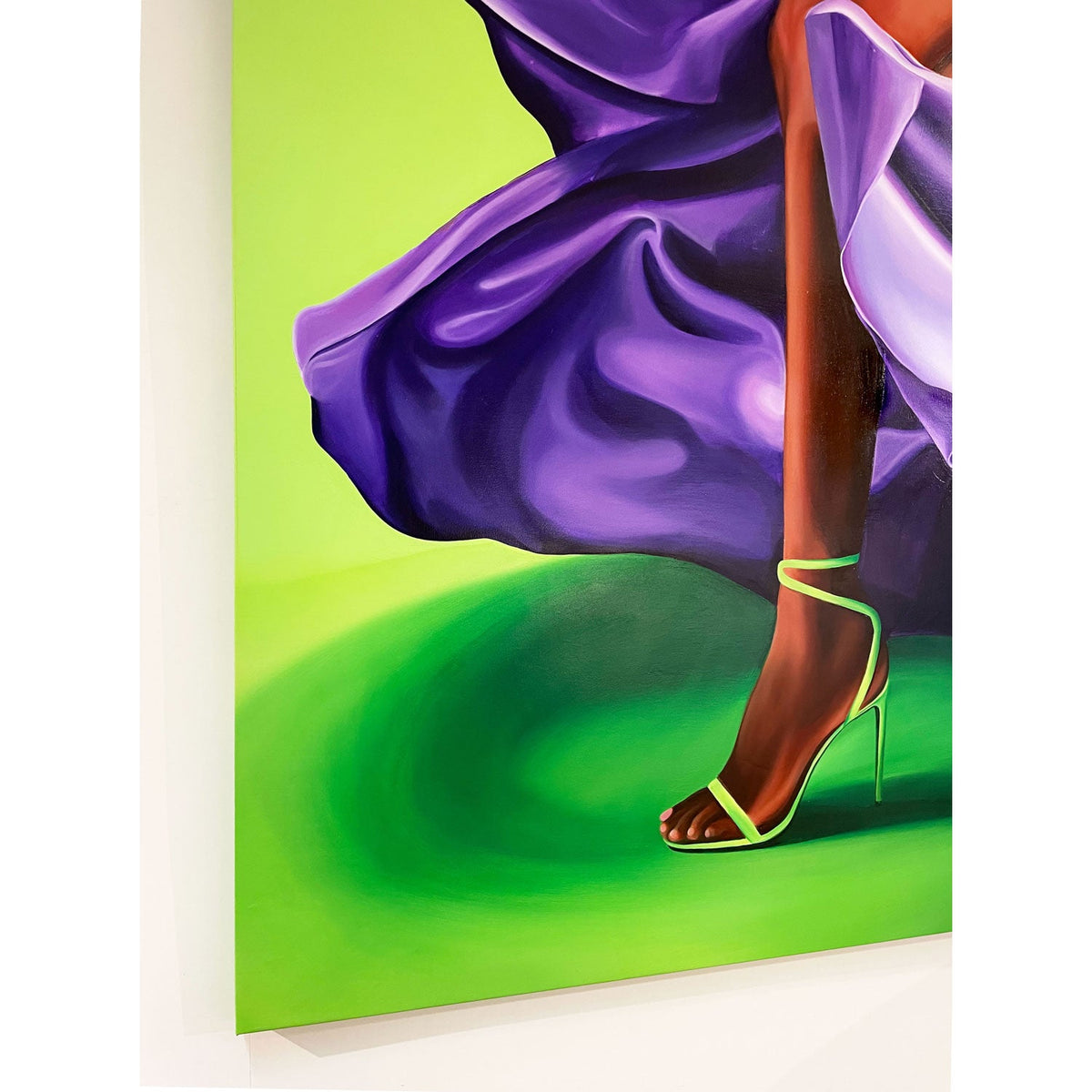 Doing Incredible Things 60" x 60" - Petroff Gallery -  - Celine Gabrielle - Doing Incredible Things, 60" x 60"