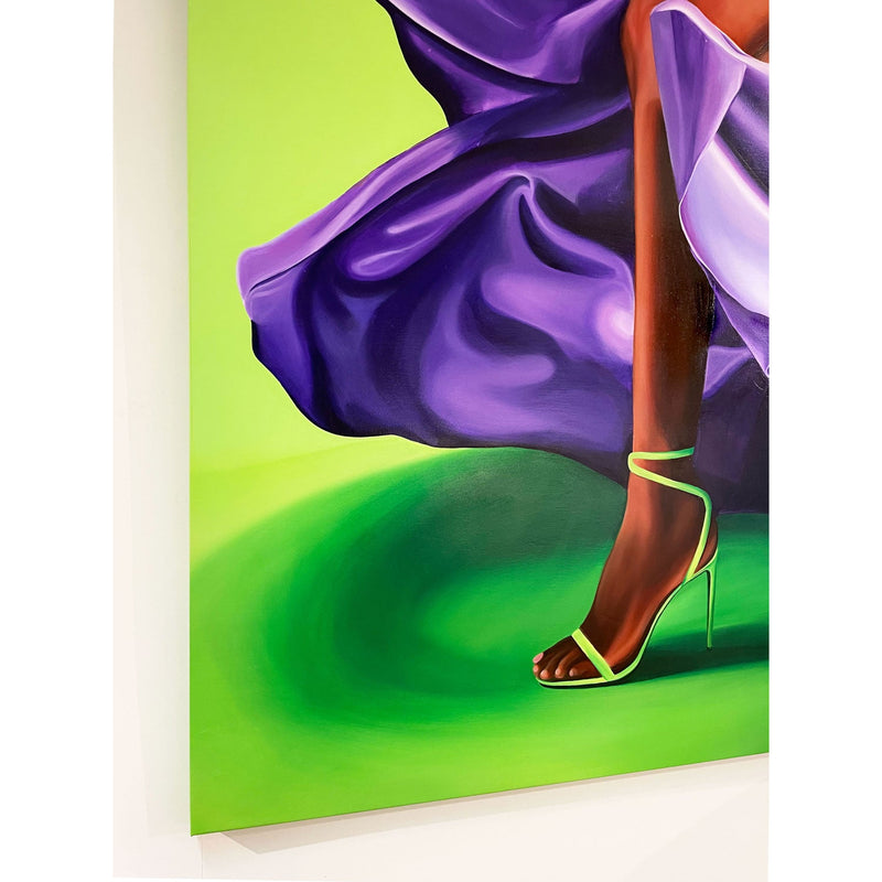 Doing Incredible Things 60" x 60" - Petroff Gallery -  - Celine Gabrielle - Doing Incredible Things, 60" x 60"
