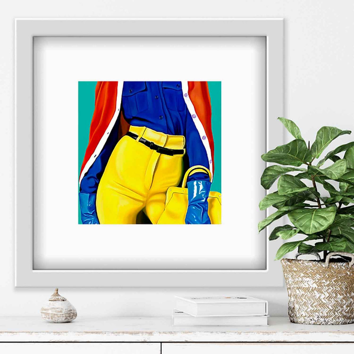 Don't Be Generic 15" x 15" - Petroff Gallery -  - Celine Gabriel - Don't Be Generic 15" x 15"