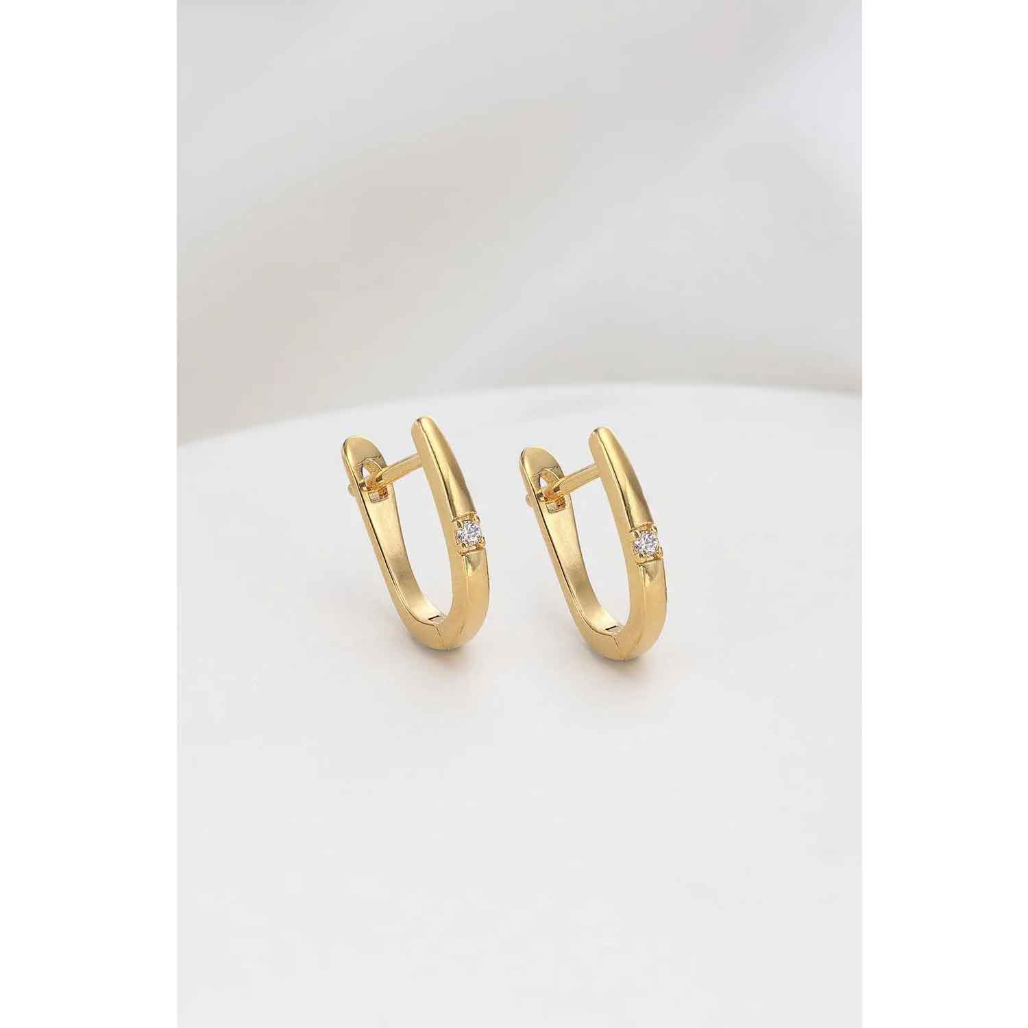 Dot Earrings Gold - Petroff Gallery - Jewellery 