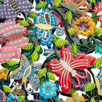 Double Metal Cutout Heart Butterflies - Petroff Gallery -  - 