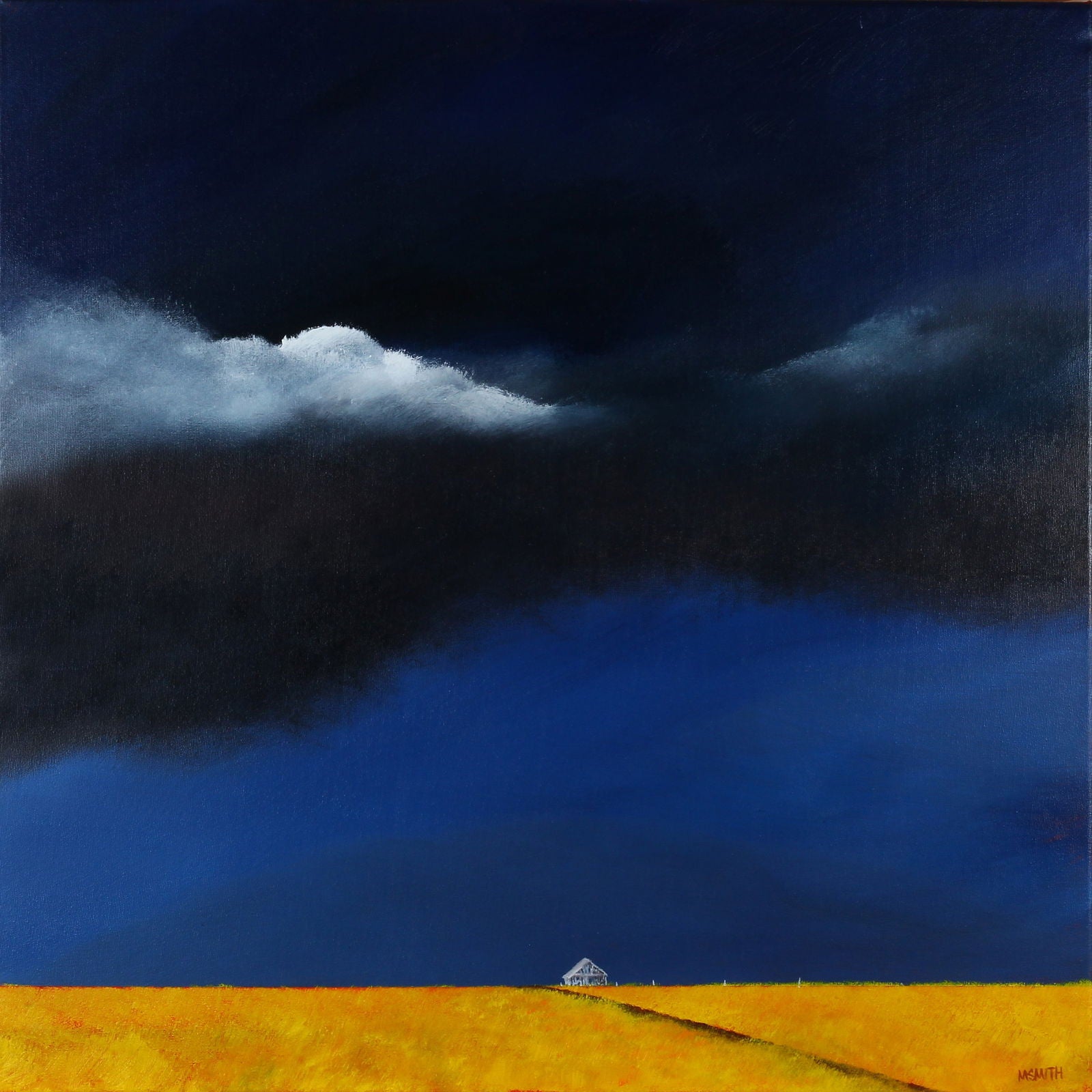 Down The Path 24" x 24" - Petroff Gallery -  - Mike Smith Down The Path 24" x 24"