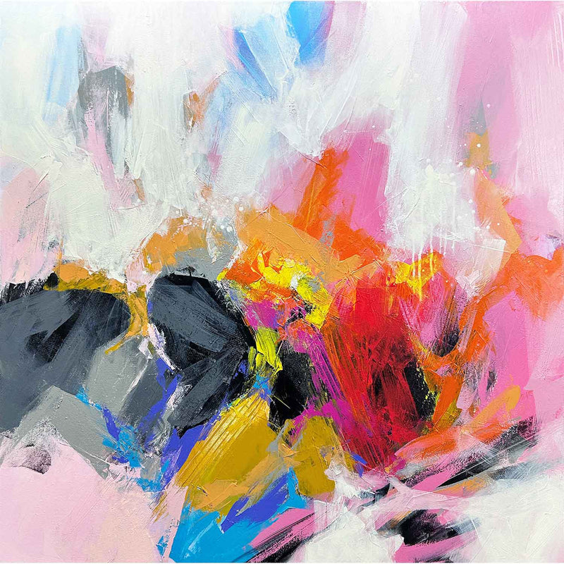 Dream's Whispers 36" x 36" - Petroff Gallery - Painting