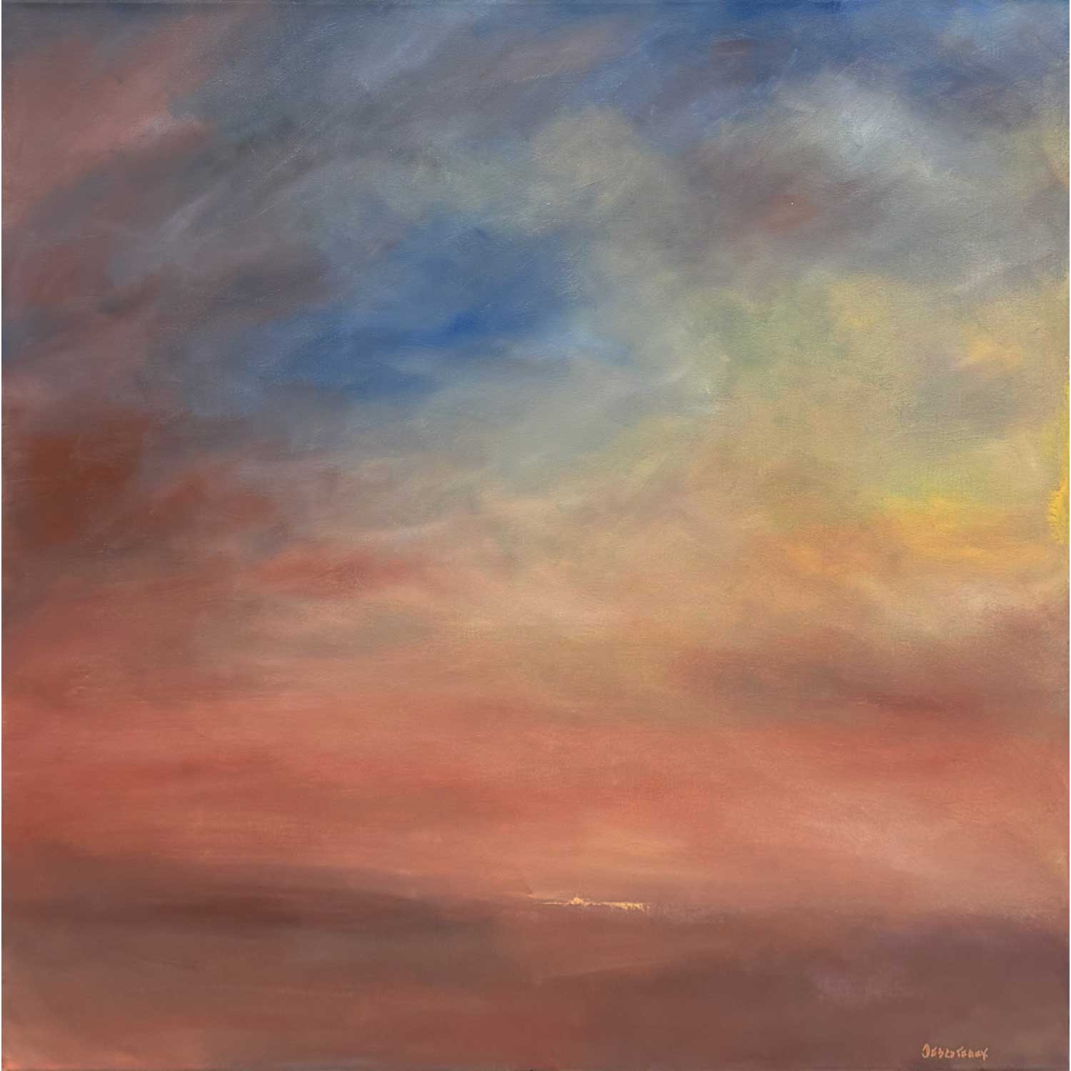 Still Becoming 36" x 36" - Petroff Gallery - Painting