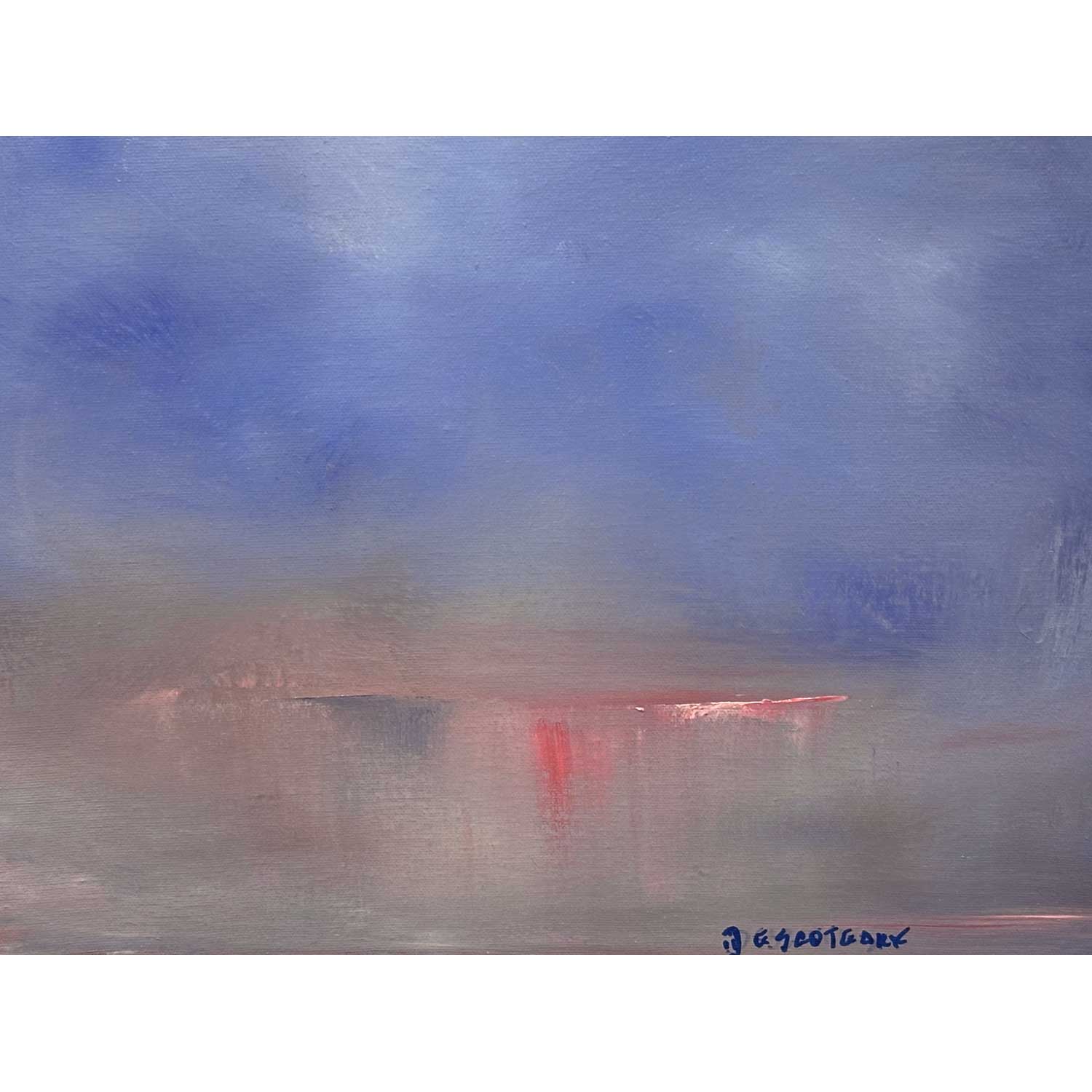 Dusk 16" x 16" - Petroff Gallery - Painting