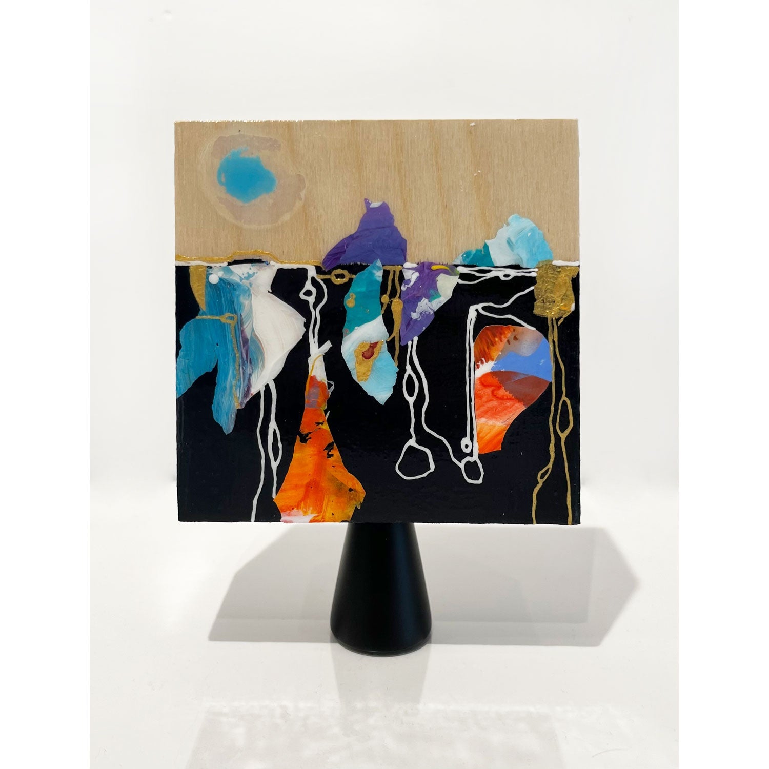 E-scape #7 - Petroff Gallery -  - Elaine Clarfield Gitalis - E-scape #7, 5.5" x 4" x 1.5"
