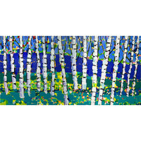 The Long Way Around 36" x 72" - Petroff Gallery- Painting