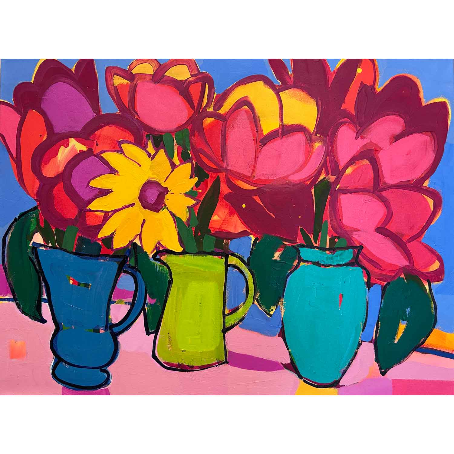 Studio Still Life 36" x 48"- Petroff Gallery- Painting