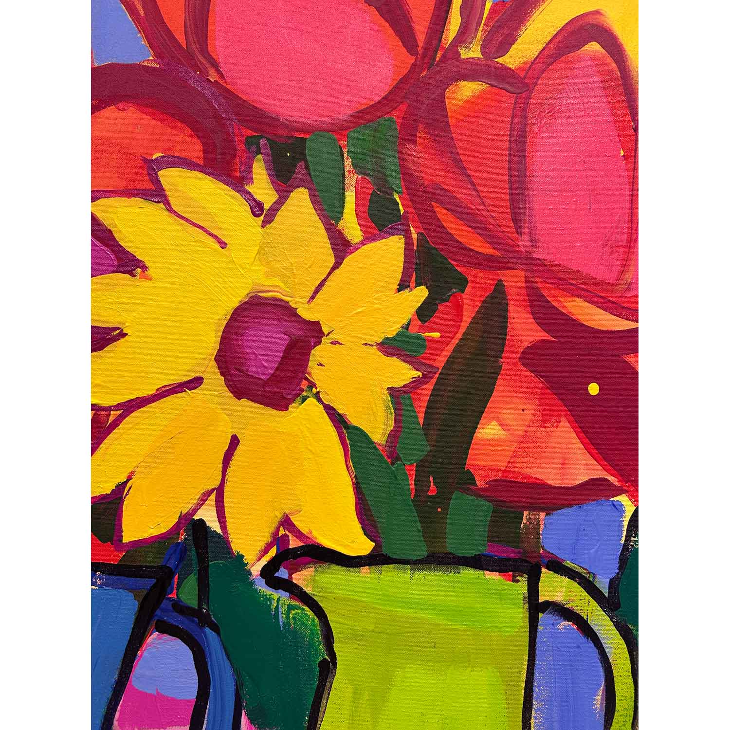 Studio Still Life 36" x 48" (Detail)- Petroff Gallery- Painting