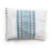 Blue and Gold Wool Samuel Tallit - Petroff Gallery - Judaica 
