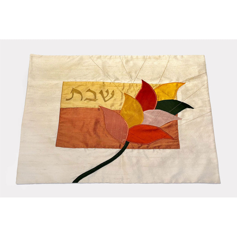 Challah Cover Gold Wheat - Petroff Gallery - Judaica