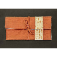 Afikoman Bag Light Brown - Petroff Gallery - Judaica