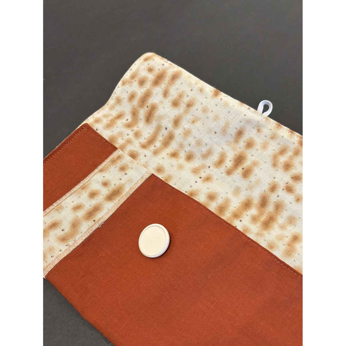 Afikoman Bag Orange 2 - Petroff Gallery - Judaica