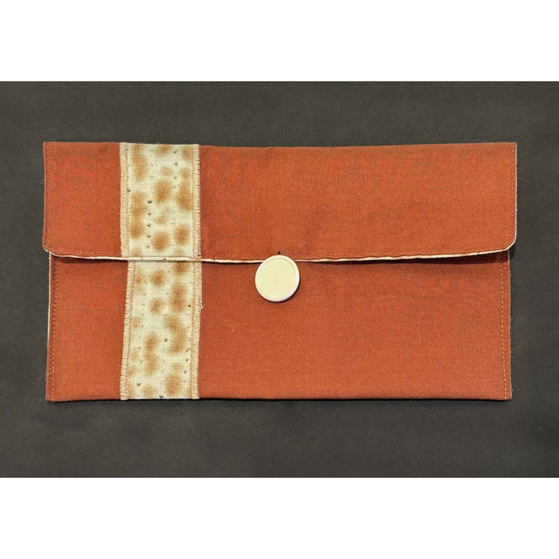 Afikoman Bag Orange 2 - Petroff Gallery - Judaica