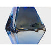 Medium Mirror Crystal Cerulean - Petroff Gallery - Glass Art