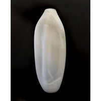 Large Etched Alabaster Drape - Petroff Gallery - Glass Art