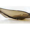 Shiny Smokey Topaz Leaf - Petroff Gallery - Glass Art