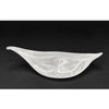26" Shiny Alabaster Leaf - Petroff Gallery - Glass