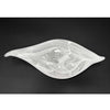 26" Shiny Alabaster Leaf - Petroff Gallery - Glass