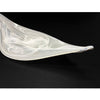 30" Shiny Alabaster Leaf- Petroff Gallery - Glass