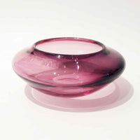 Gold Ruby / Amethyst 3 Halo Petroff Gallery - Glass
