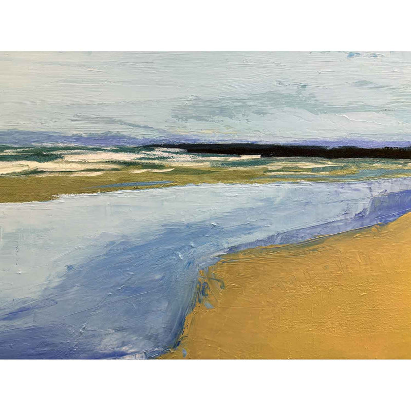 Early Spring On Sauble Beach 30" x 40" - Petroff Gallery - Painting