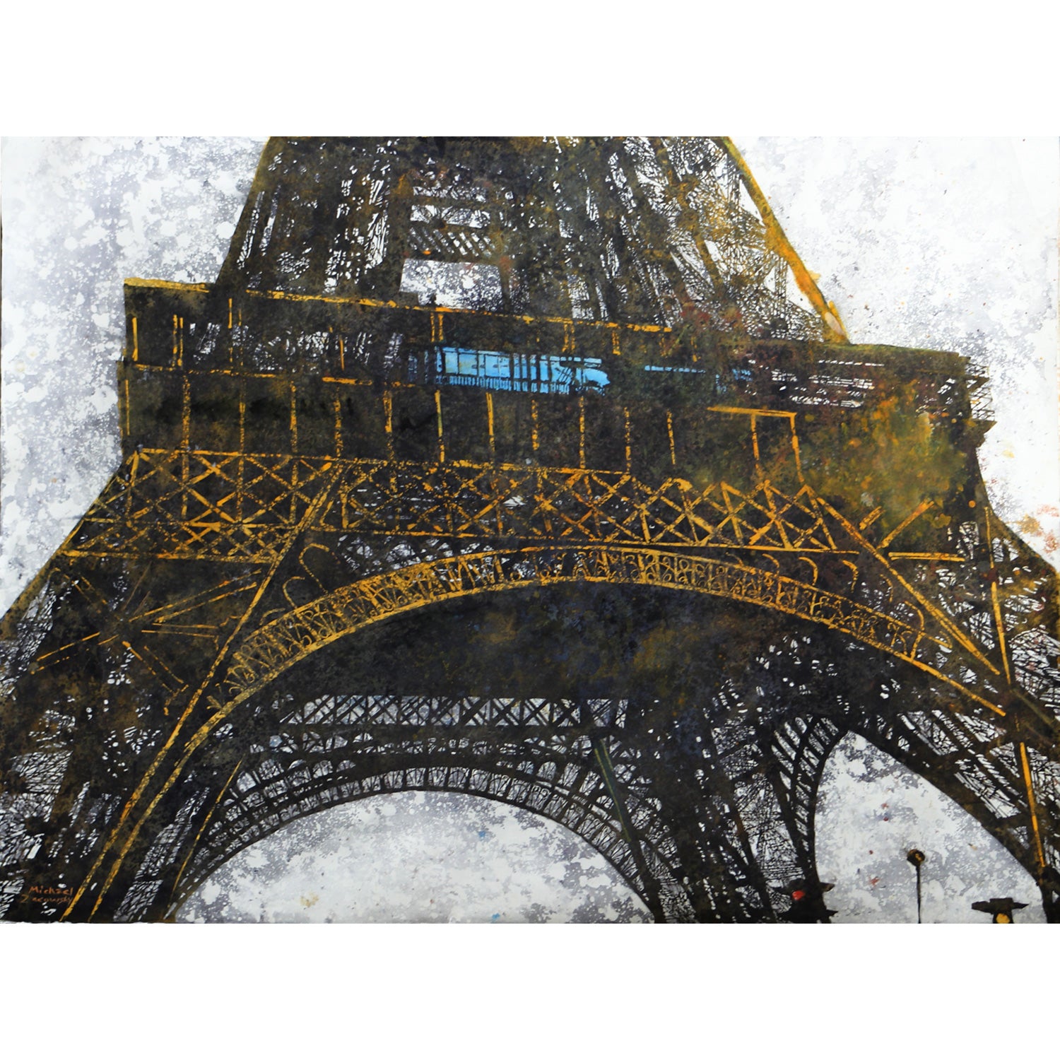 Micheal Zarowsky - Eiffel 4, 22" x 30"