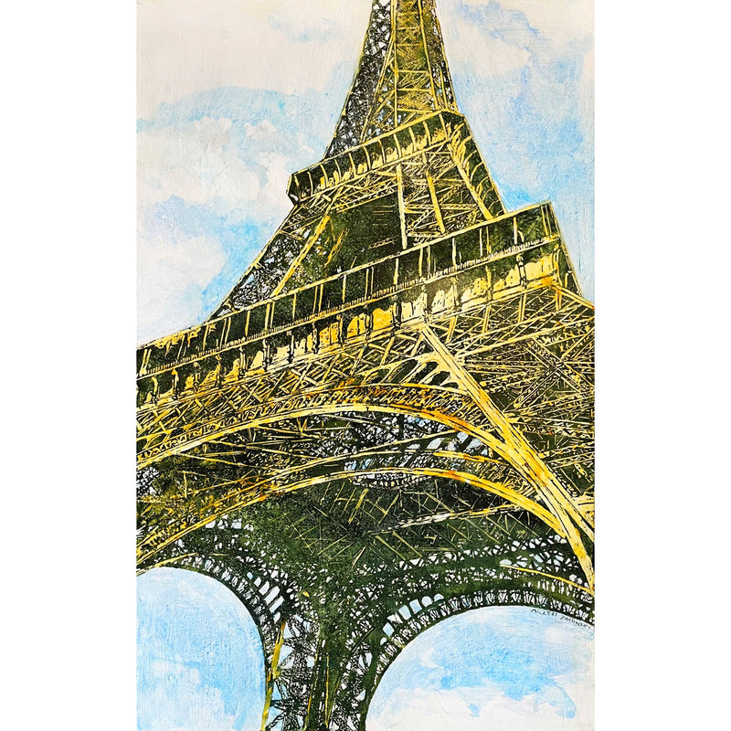 Eiffel 27 48" x 30" - Petroff Gallery -  - Micheal Zarowsky - Eiffel 27, 48" x 30"